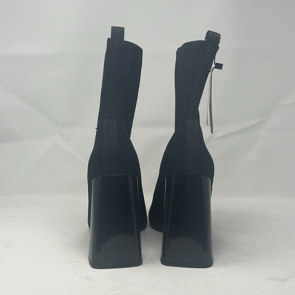 ZARA FABRIC HEELED ANKLE BOOTS SZ 9 EU 40 - Picture 12 of 12